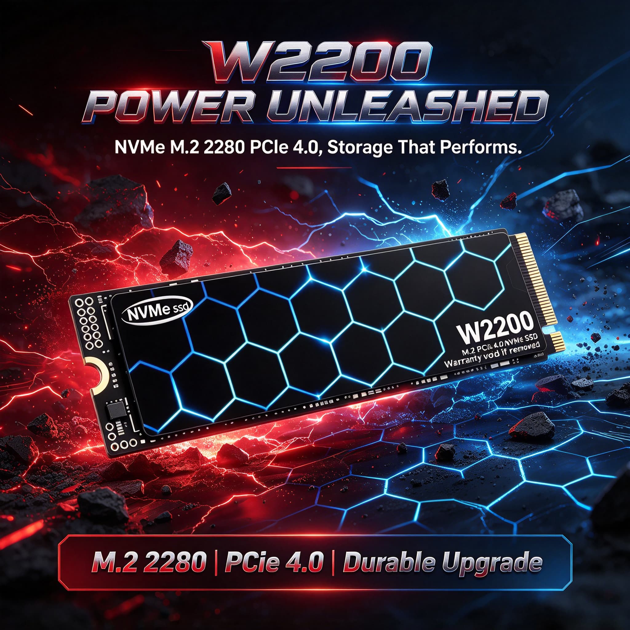 M.2 Nvme 4Tb Pcie 4.0 Ssd - قرص صلب داخلي SSD جديد 2026