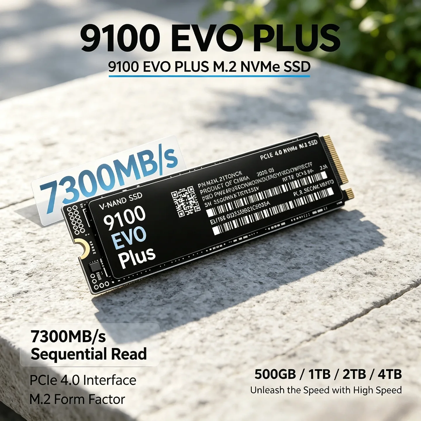 M.2 Nvme 4Tb Pcie 4.0 Ssd - قرص تخزين صلب M.2 NVMe SSD