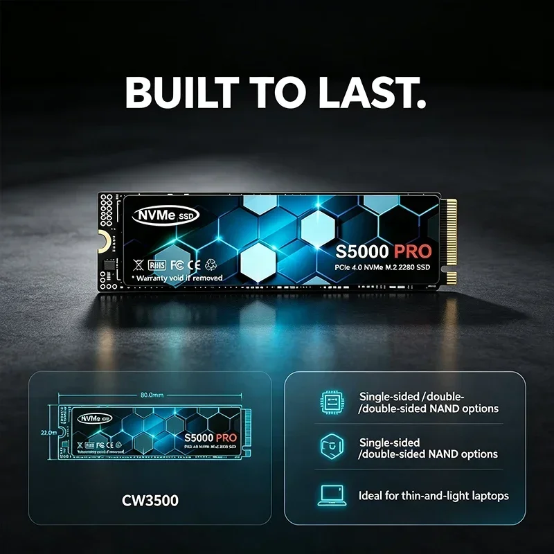 قرص تخزين صلب S5000 PRO M.2 SS - مراجعة M.2 Nvme 4Tb Pcie 4.0 Ssd وسعره