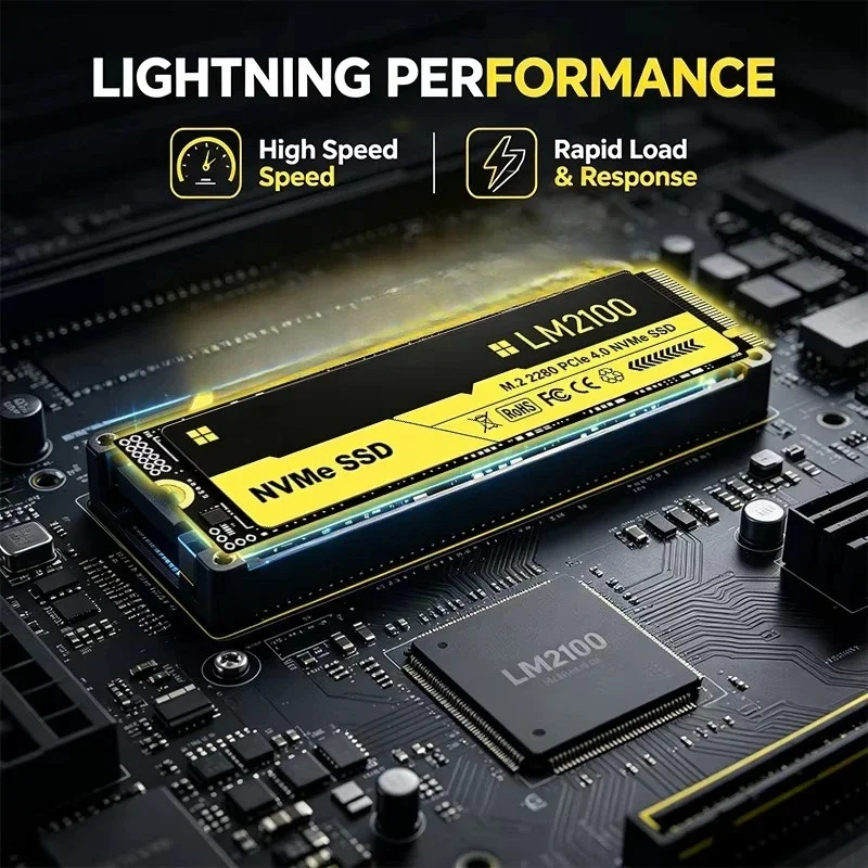 قرص تخزين صلب جديد LM2100 M.2  - مراجعة M.2 Nvme 4Tb Pcie 4.0 Ssd وسعره
