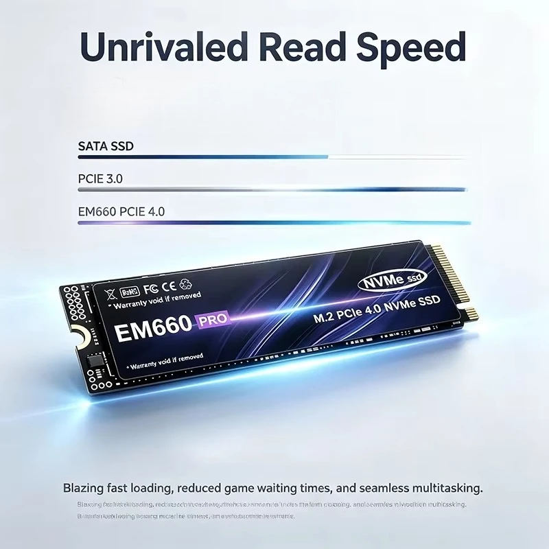 قرص تخزين صلب داخلي EM660 M.2  - مراجعة M.2 Nvme 4Tb Pcie 4.0 Ssd وسعره