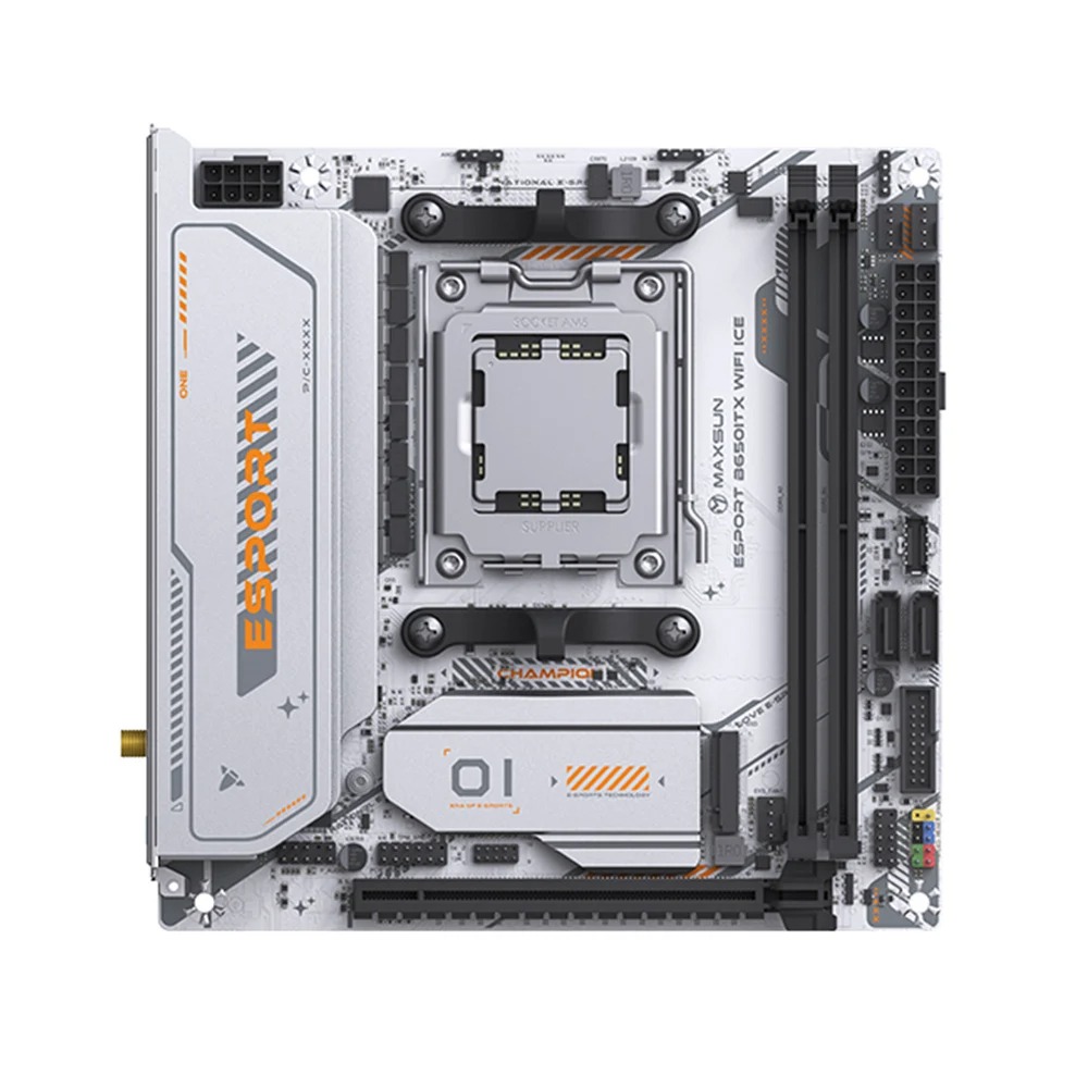 لوحة أم Maxsun B650M eSport تد - مراجعة B650 Itx Motherboard Wifi وسعره