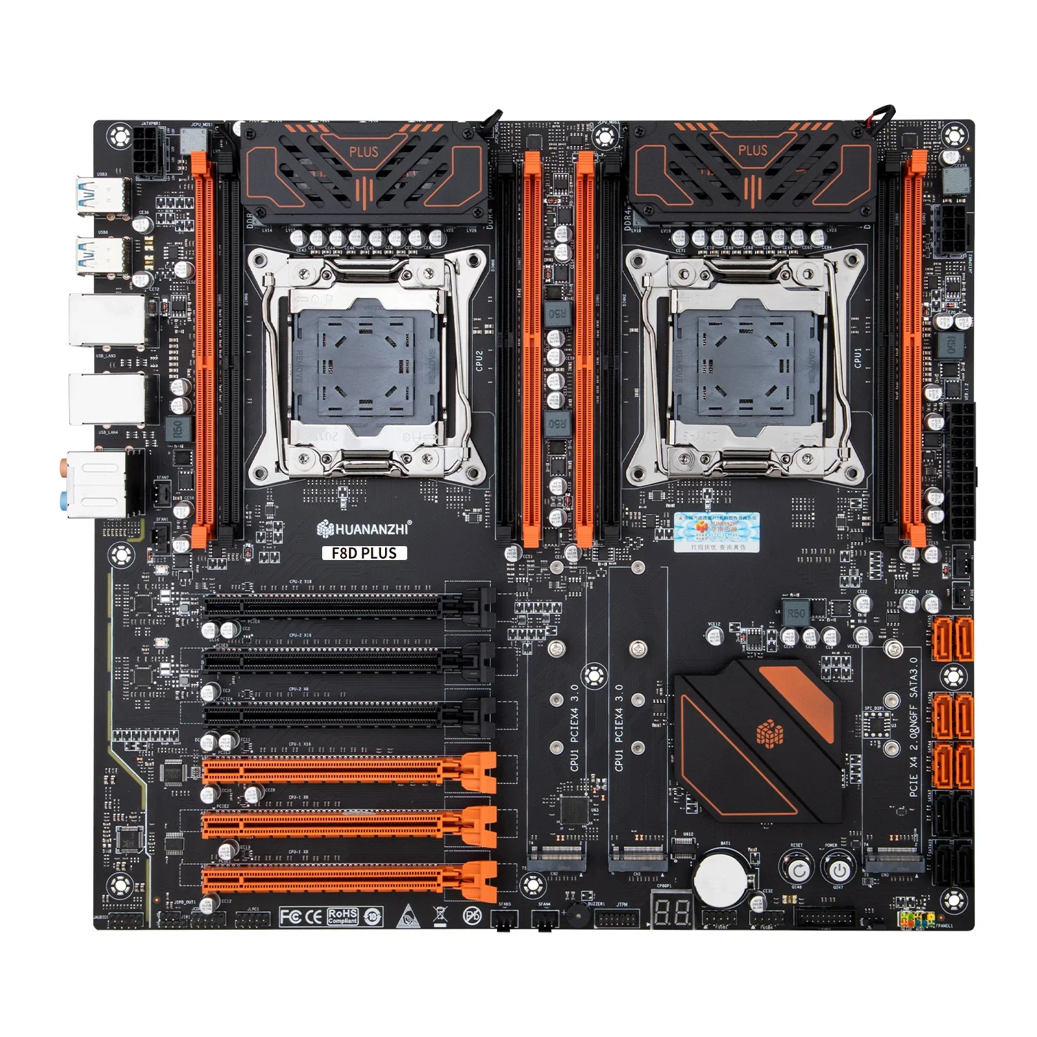 HUANANZHI X99 F8D PLUS مجموعة  - مراجعة X99 Dual Cpu Motherboard Combo وسعره
