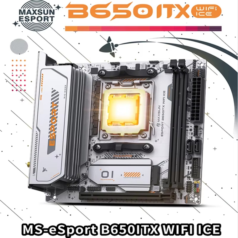 لوحة أم MAXSUN ESport B650ITX  - مراجعة B650 Itx Motherboard Wifi وسعره