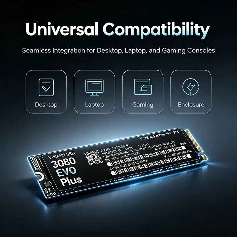 3080 EVO Plus، سعة 1 تيرابايت، - مراجعة M.2 Nvme 4Tb Pcie 4.0 Ssd وسعره